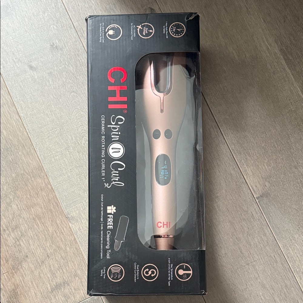 CHI Spin N Curl Rose Gold Hair Curler